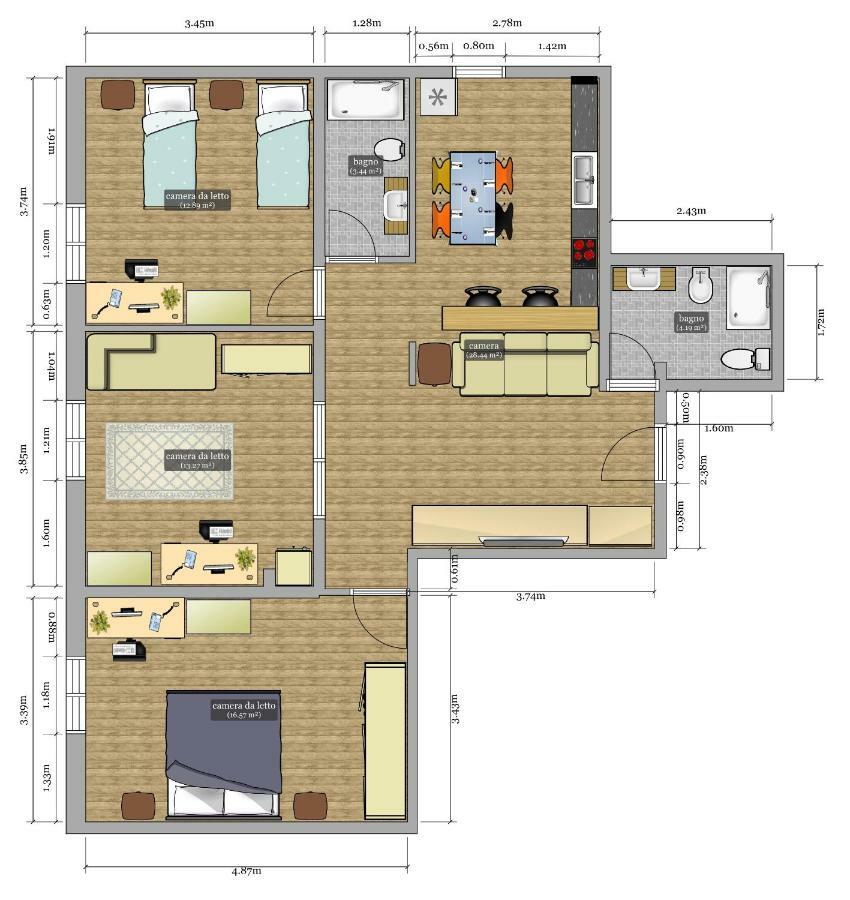 Apartment C-apartment Civico88 *